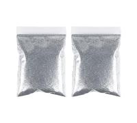 Poudre Ongle 100g,Paillettes Ongles,Glitter À Maquillage,Poudre Paillettes Or Pour Nail Art, Pour Ongles Corps Visage Maquillage Décoration (argenté)