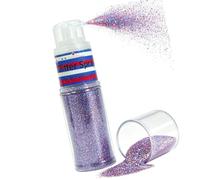 Poudre pailletée à pompe, style créatif, jour de l'indépendance | Flacon de maquillage portable pour cheveux fins et visage 15 g
