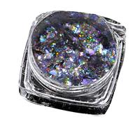 Poudre pailletée pour ongles - Effet métallique - Pigment pour décoration d'ongles - Poudre de base de qualité cosmétique - Poudre de maquillage