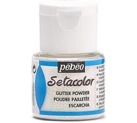 Pébéo 391202 Auxiliaire Setacolor 1 Flacon Poudre Pailletée Diamant 10 g