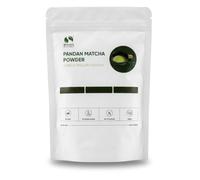 Poudre Pandan Matcha 200g - Mélange unique & Thé Macha - Sans additifs - Vegan & Halal - Pour latte, smoothies, desserts, pâtisserie - Arôme pandan naturel