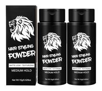 Poudre Pour Cheveux Coiffante Pour Hommes, Poudre De Texture Avec Finition Mate, Poudre De Texture Volumatrice Pour Cheveux, Poudre De Levage De Racines De Cheveux Longue Durée