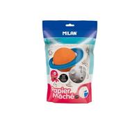 MILAN Sac de 200 g en Papier mâché Blanc en Poudre