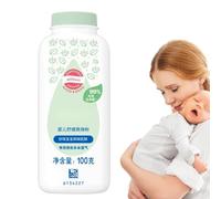 Poudre pour le corps de bébé - 100 g d'amidon de maïs naturel - Soin apaisant de la peau - Contrôle de l'humidité pour - Extrait végétal - Soulage le refroidissement des nourrissons
