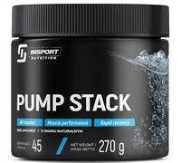 Poudre Pré-Workout PUMP STACK - Arginine AAKG, Citrulline Malate, Taurine, Vitamine B6 - Énergie, Congestion et Endurance | INSPORT