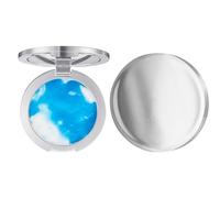 Poudre pressée mate perfection - Visage compact, voile de peau | Maquillage léger de qualité avec finition légère pour un contrôle de la brillance, mélange naturel, couverture durable, teint lisse