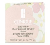 Poudre pressée transparente Clinique Stay-Matte 101 mat invisible 7,6 g