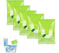 Poudre puissante pour déboucher les canalisations, déboucheur pour évier, agent déboucheur, agent de débouchage à mousse rapide pour un nettoyage rapide à l'intérieur et à l'extérieur (5pcs)