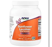 Poudre pure de lécithine de tournesol Now Foods - 454 g