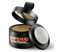 Poudre racines IMPERIO - Concealer pour cheveux pour épaissir les cheveux, pour les femmes et les hommes, make-up pour cheveux résistant à l’eau, pour masquer les racines - 4 g (blond foncé)