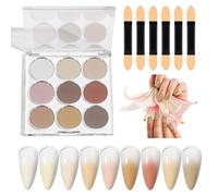 Poudre Scintillante Pour Ongles,Miroir Magique - Effet Chrome | Décoration Arc-en-Dégradé Brillante DIY pour Pâques Halloween Noël