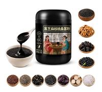 Poudre Sésame Noir Noix Baies | Mélange Petit-déjeuner Instantané 500g