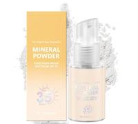 Poudre solaire minérale pour cuir chevelu et cheveux, 20g Crème solaire pour le corps, spf 35 PA++, protection solaire pour cuir chevelu, large spectre UV, légère, non grasse.