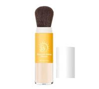 Poudre SPF pour le visage - Poudre de soleil pour peaux sensibles, effet transparent matifiant légèrement respirant - Soin de longue durée pour les peaux sensibles grasses