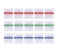 Poudre tampon pour pH-mètre, poudre d'étalonnage pour solution tampon, valeur pH, étalonnage, 4.01/6.86/9.18 - paquet de 15