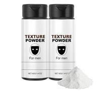 Poudre Texture, Poudre Coiffante Homme, Poudre Texturisante Cheveux, Poudre Coiffante, Poudre Texture,Texture Powder, Effet Mat et Volume Maximisé Poudre Texturisante pour Homme et Femme (2, Noir)