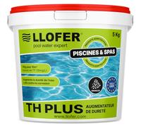 Poudre TH Plus Piscine - Augmente la Dureté de l’Eau - Équilibre Minéral Optimal - Protège Les Équipements et Revêtements - Haute Concentration - Seau 5 kg