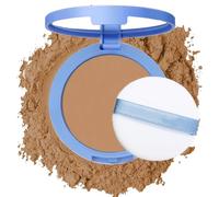 Poudre visage anti-sébum,poudre fixatrice waterproof longue tenue,maquillage non testé sur les animaux,fini mat léger, convient à tous les types de peau,résiste à la transpiration et à la décoloration