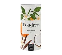 Poudrée Paris - Bougie en Perles de Cire 500g | Bougie Rechargeable, Élégante & Réutilisable | Kit avec Mèches - Fabrication Made in France (Massage à Bali)