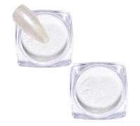 Poudres chromées à ongles, poudre de ongle de chrome perlé poudre nail art irisé pigment moicture pigment métallique pour l'anniversaire mariage 2pcs chrome pour ongles 2pcs.