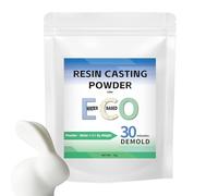 Poudres de moulage de résine activées par l'eau, composé de moulage de résine écologique, adorable plâtre à séchage rapide pour décoration d'intérieur, démoulage facile en 20 à 30 minutes