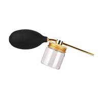 Poudreuse À Terre De Diatomées | Pulvérisateur Manuel De Jardin Applicateur - Disperseur Ergonomique avec Réservoir Amovible pour Pelouse Abeille en Pot Jardinage Intérieur