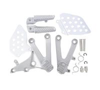 Pouet des Motos Compatible avec CBR600RR CBR 600 MODÈLES 2007 2009 2009 2024 Perges côté conducteur PEGS Montage(Silver)