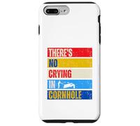Pouf amusant avec inscription « There's No Crying In Cornhole Player » Coque pour iPhone 7 Plus/8 Plus