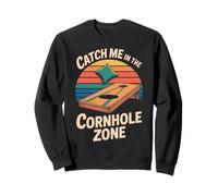Pouf Amusant Catch Me in The Cornhole Zone Sweatshirt
