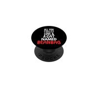 Pouf avec nom de Chat - All You Need is Love ! PopSockets PopGrip Adhésif
