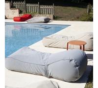 Pouf Bain de soleil extérieur Sun Lounger - Gris anthracite
