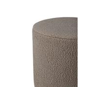 Pouf Tissu Bouclette "Benji" 42cm Beige