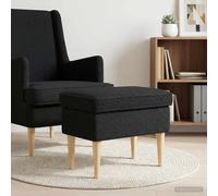 Pouf Bouclé Tabouret de salon Mobilier chambre Assise Simple Petit vidaXL vidaXL