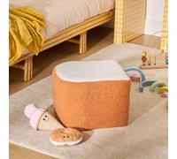 Pouf bouclette french toast - tostie beige TU