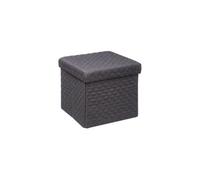 Paris Prix Pouf carré design Mix N'Modul 31 cm Gris foncé