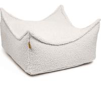 Pouf carré pour enfant Pouf pour enfant Fauteuil pour enfant, Bearly, Crème