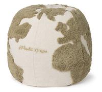 Pouf Carte du Monde Rugcycled