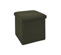 Pouf Coffre Pliable "Atome" 38cm Kaki
