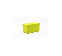 Pouf Coffre Pliant Vert - CUBA -