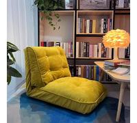 Pouf convertible qui se transforme en matelas de sol, mousse haute densité pour un confort ultime, idéal pour se détendre et dormir