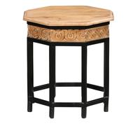 Pouf Coussin Tabouret D’appoint Marrakesch Boho Vintage Métal Oriental 48 cm