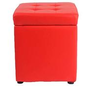 Pouf cube de rangement ottoman, banc de rangement, boîte à jouets, boîte de rangement, pouf coffre, banc à chaussures, tabouret