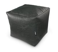 Natalia Spzoo Pouf Cube pour s’asseoir ou Jouer, Une Repose-Pied, Ultra Leger (Gris)