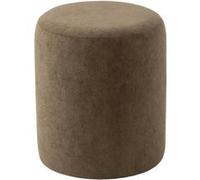 Pouf cylindrique Moon Polyester 36x41cm Marron Marron G
