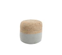Pouf DALAMA Gris clair