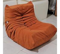 Pouf d'angle pour cheminée, canapé de sol confortable, centre de gravité bas, s'adapte à la courbe du dos humain, éponge haute densité 45D, pour salon, chambre à coucher