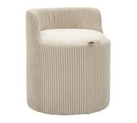 Pouf de coiffeurse avec rangement Mauro Ferretti Dublino