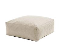 Pouf de jardin pour canapé modulable beige Mixi, Oviala