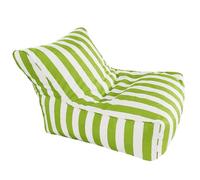 Pouf de piscine flottant pour adultes - Design original à rayures - Imperméable et extérieur - Parfait pour se détendre au bord de la piscine