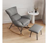 Pouf de rangement - Banc à chaussures rectangulaire touffeté et repose-pieds pour chambre à coucher et salon, meubles fonctionnels (78,7 x 40,6 x 45,7 cm)